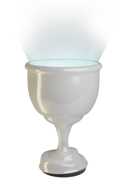 silver cup